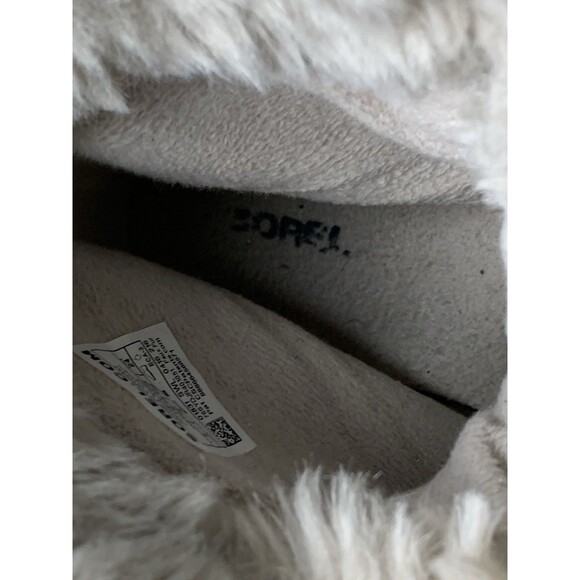Sorel Boots Womens Size 7 Tivoli II Gray Suede Faux Fur Waterproof Snow - Picture 12 of 13